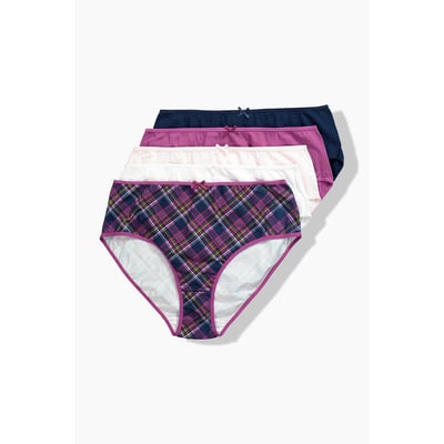 Lot de 5 culottes midi, unies / à carreaux ULLA POPKEN