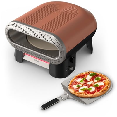 Four à pizza électrique Pronto JM600TE0 pizza 30 cm préchauffage 15 min, jusqu'à 400°C TEFAL