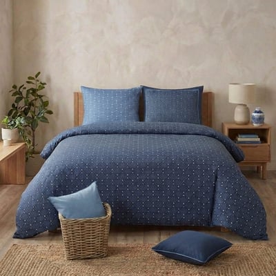 Parure de lit - Housse de couette Coton 57 fils EDEN