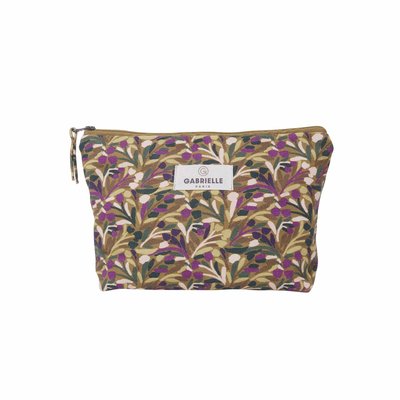 Trousse en toile de coton imprimé, SONGE GABRIELLE PARIS