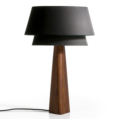 Pied de lampe chêne teinté noyer, Nestwood AM.PM