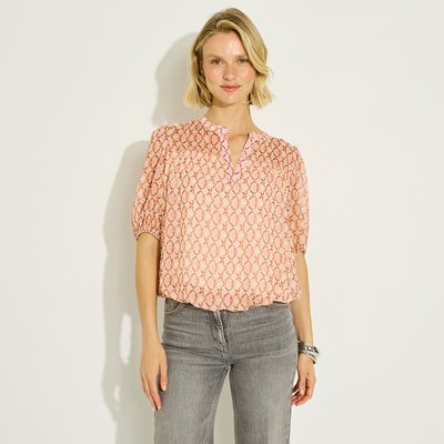 Blouse imprimée fluide GRAIN DE MALICE