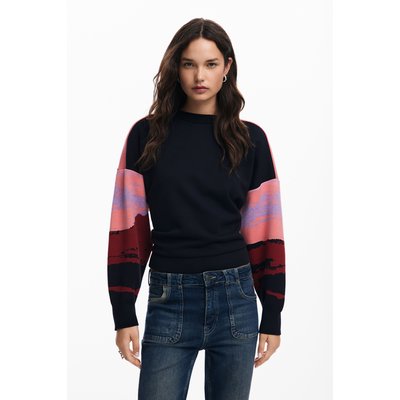 Desigual - Sweat-shirt paysage coucher de soleil DESIGUAL