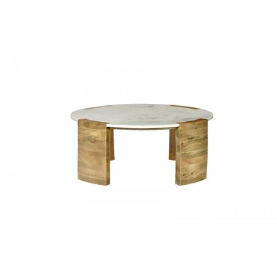 Table basse ronde en marbre, TORVI BOBOCHIC