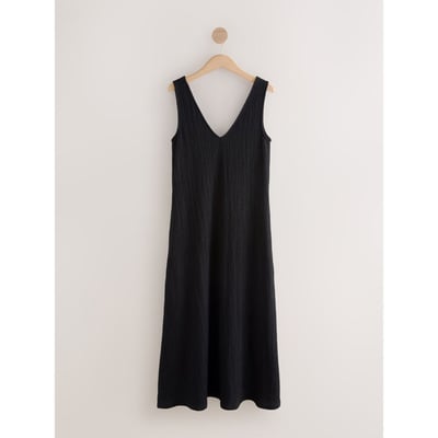Robe style nuisette en jersey texturée NEXT