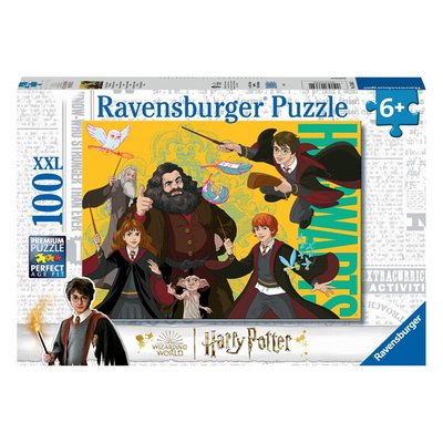 Puzzle 100 p xxl - harry potter et autres sorciers RAVENSBURGER
