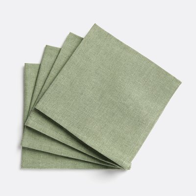 Lot de 4 serviettes de table en coton, Navao LA REDOUTE INTERIEURS