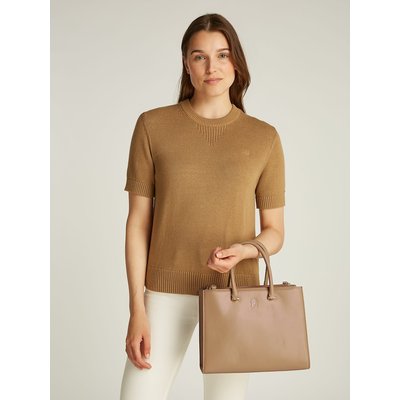 Bolso con placa monograma TH ETERNITY MED TOTE TOMMY HILFIGER