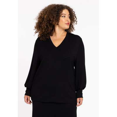 Sweatshirt v-cou YOEK