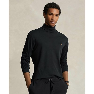 Black high neck top sale