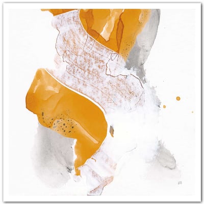 Affiche deco Ambre abtraite HEXOA