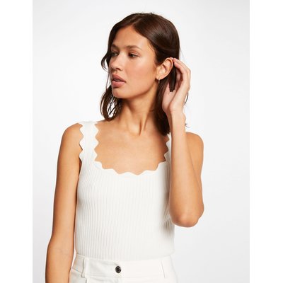 Pull débardeur avec encolure carrée MORGAN