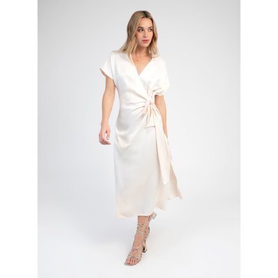 Robe midi blanche La Redoute
