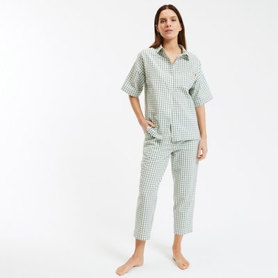 Пижама в клетку виши LA REDOUTE COLLECTIONS