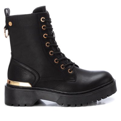 Bottines plate avec semelle en caoutchouc XTI