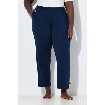 Pantalon de pyjama uni/cœurs, jambe longue ULLA POPKEN
