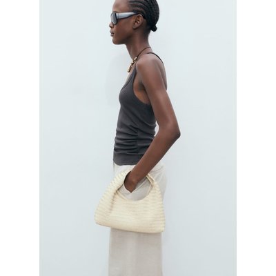 Top coton bretelles MANGO