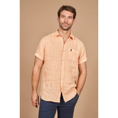 Chemise manches courtes 100% lin MCS