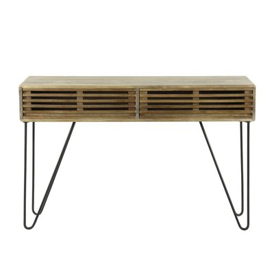 Console élégante en bois et acier - DAKOTA MATHI DESIGN