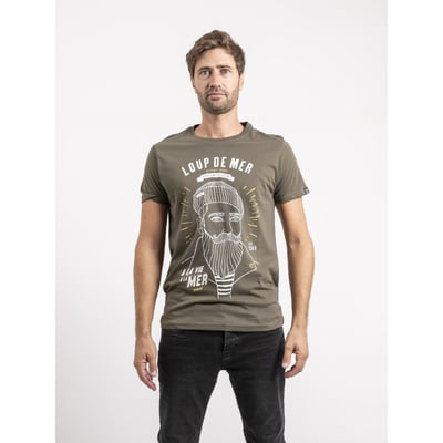 T-shirt Manches Courtes Pur Coton Jepastel RITCHIE