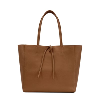 Sac à main cabas en cuir grainé italien HOBART OH MY BAG