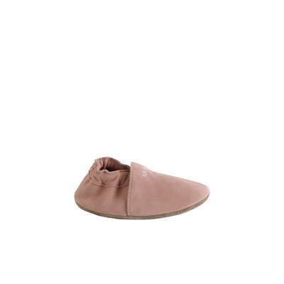 Chaussons élastiqués en cuir souple VERTBAUDET