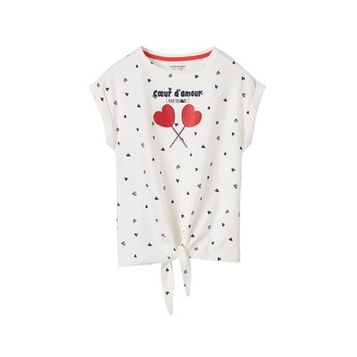 T-shirt imprimé détails irisés VERTBAUDET