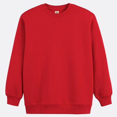 Sudadera amplia de cuello redondo LA REDOUTE COLLECTIONS