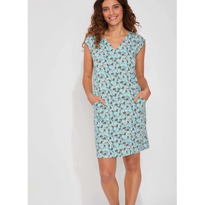 Robe imprimée coton avec poches YANA LA FIANCÉE