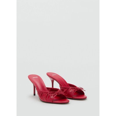 Sandales talon aiguille nœud MANGO
