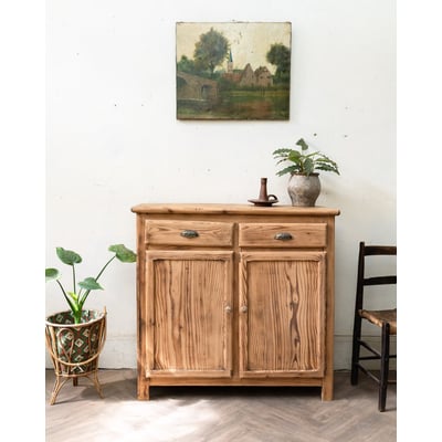 Buffet en bois ancien style campagne Gilbert N°1806 - Bon état DEBONGOUT