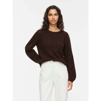 Pull ajouré col rond VILA