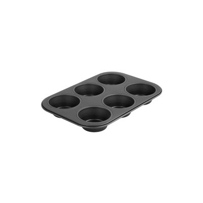 Moule à muffins 6 empreintes BLACK METALLIC ZENKER