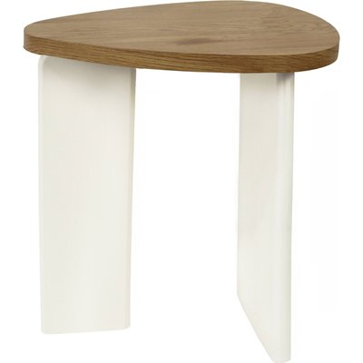 Table d'appoint design bois naturel et  style contemporain RECOLLECTION