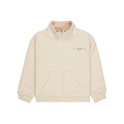 Sweat à capuche zippé avec doublure en sherpa DIFFERENT RYTHME. ROXY
