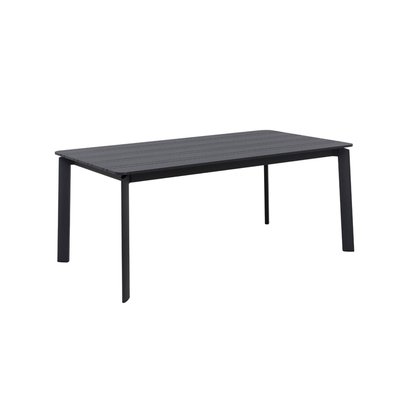 Table de jardin en aluminium gris  KAÏA MADE IN MEUBLES 