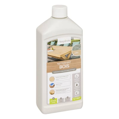 Nettoyant pour mobilier extérieur bois exotique 1L HESPERIDE