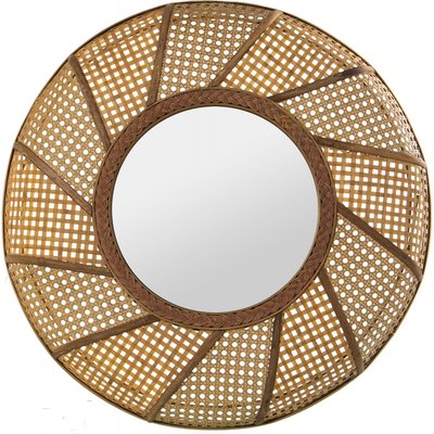 Miroir décoratif en rotin, style zen RECOLLECTION