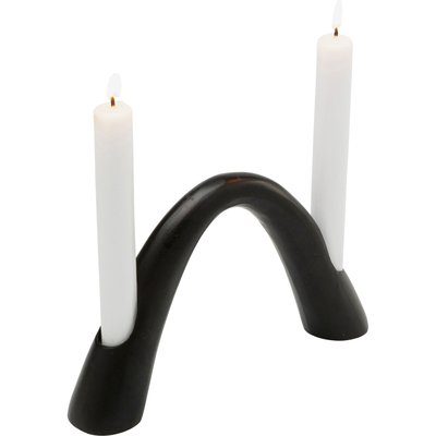 Bougeoir en aluminium, BOW DUO KARE DESIGN