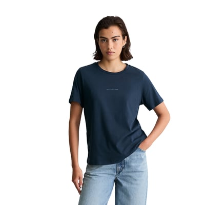 T-shirt coupe classique en coton organique Single Jerey MARC O’POLO DENIM