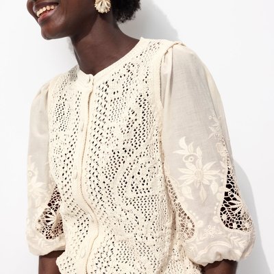Cardigan à effet superposé PROMOD