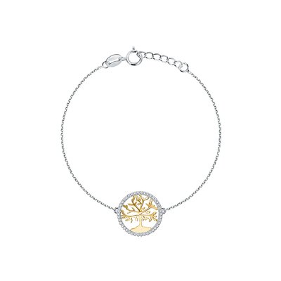 Bracelet en argent 925 et oxyde de zirconium CLEOR