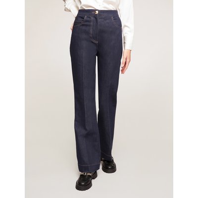 Jean REGULAR coupe couture en denim de coton mélangé viscose MOTIVI