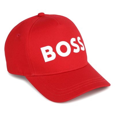 Casquette en coton BOSS KIDSWEAR