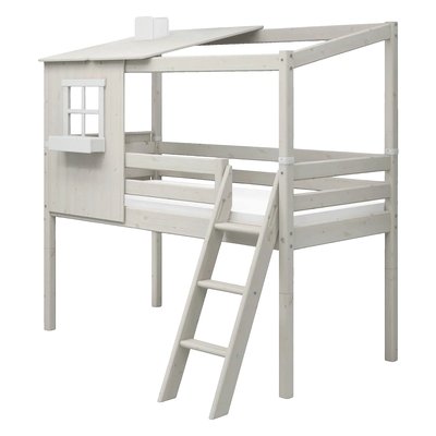 Lit simple en pin massif FLEXA