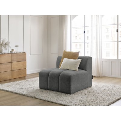 Chauffeuse pour canapé modulable 1 place(s) en tissu bouclette, ANNECY BOBOCHIC