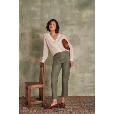 Pantalon cargo en lin paco Maison 123