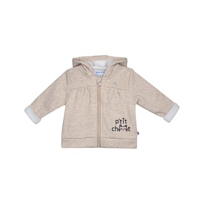 Cardigan iveline molleton bebe SUCRE D'ORGE