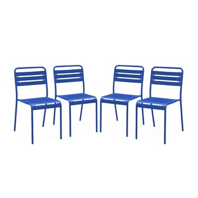Chaise de jardin acier (lot de 4) AMÉLIA SWEEEK