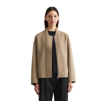 Blouson en laine relaxed en mélange de laine recyclée MARC O'POLO